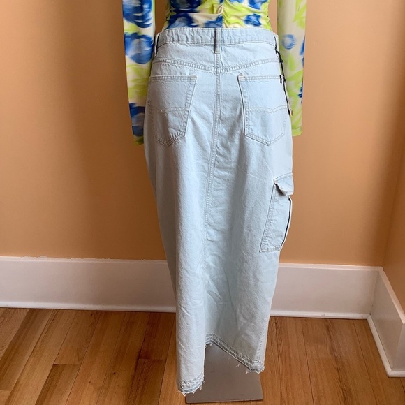 BUFFALO DAVID BITTON Samantha Denim Maxi Skirt Size 31 - Picture 7 of 16